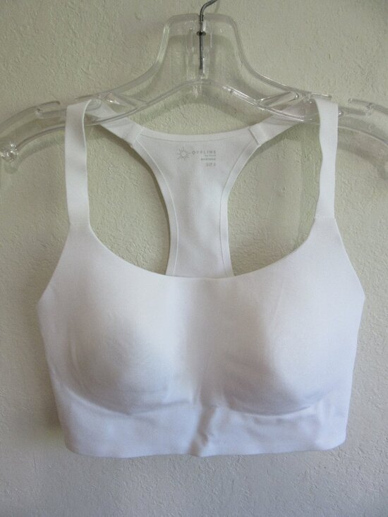 Offline Other - OFFLINE by Aerie White Real Me S Racerback Sports Bra